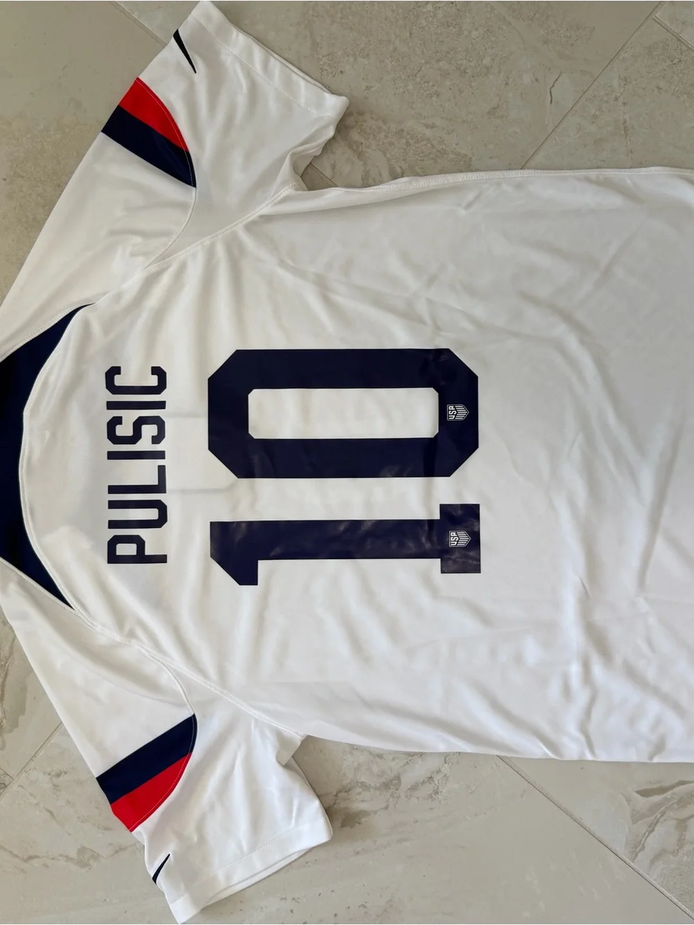USA #10 Pulisic Soccer Jersey